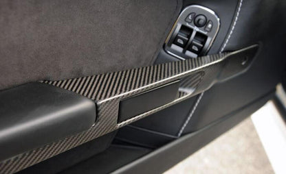 Fabspeed Carbon Fiber Door Handle Pull Set - Aston Martin Vantage V8/V12