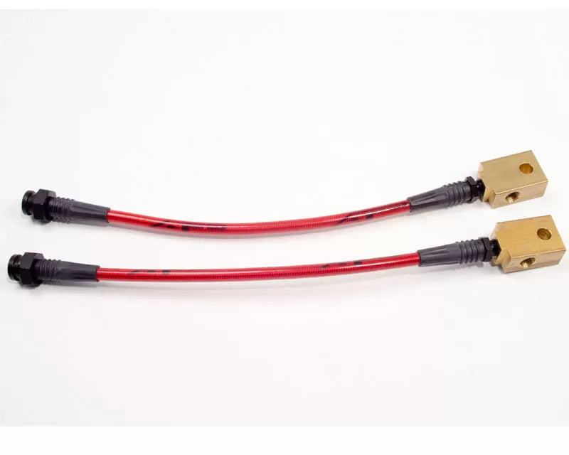 Agency Power AP-GTR-410 Rear Steel Braided Brake Lines Nissan GT-R R35 2009-2021