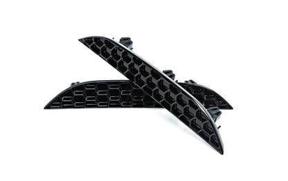 Acexxon R07-10-2 BMW F90 M5 Rear Reflector Insert Set - Honeycomb