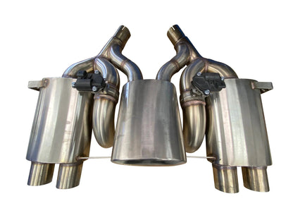 Active Autowerke BMW F80 F82 Maad Maxx 3 Can Valved Rear Exhaust Section (M3 & M4) - ML Performance UK
