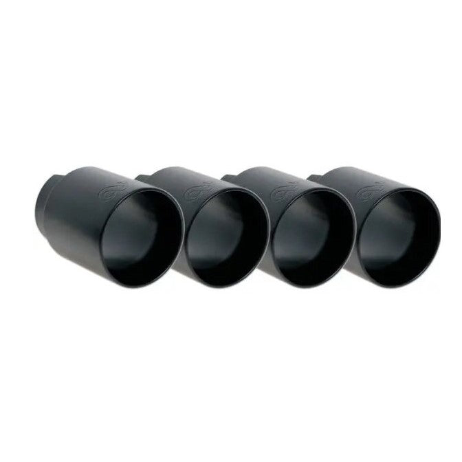Active Autowerke BMW F87 90mm Matte Black Exhaust Tips (M2 & M2 Competition) - ML Performance UK
