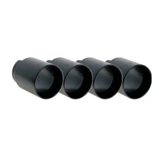 Active Autowerke BMW F87 90mm Matte Black Exhaust Tips (M2 & M2 Competition) - ML Performance UK