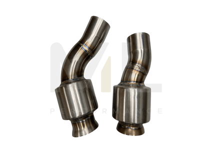 Active Autowerke BMW F87 LCI M2 Competition Resonator Pipes for Equal Length Mid Pipe - ML Performance UK