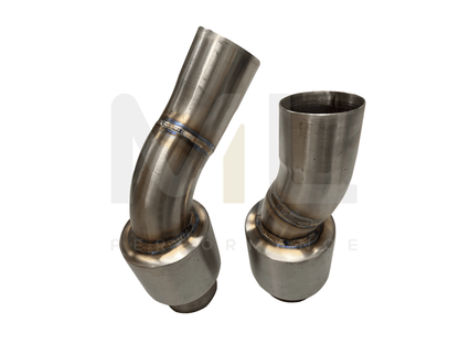 Active Autowerke BMW F87 LCI M2 Competition Resonator Pipes for Equal Length Mid Pipe - ML Performance UK