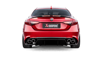 Akrapovic Alfa Romeo Giulia Quadrofoglio Evolution Line Titanium Exhaust System - ML Performance UK