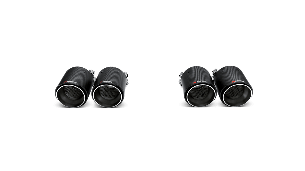 Akrapovic BMW F80 F82 F83 Carbon Tail Pipe Set (M3 & M4) - ML Performance UK