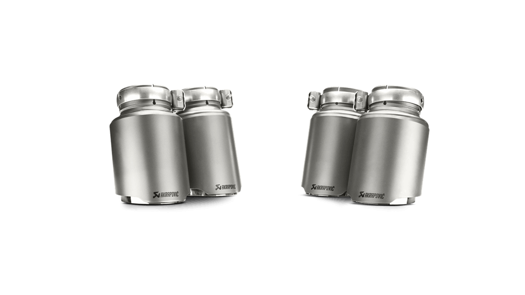 Akrapovic BMW F80 F82 F83 Titanium Tail Pipe Set (M3 & M4) - ML Performance UK