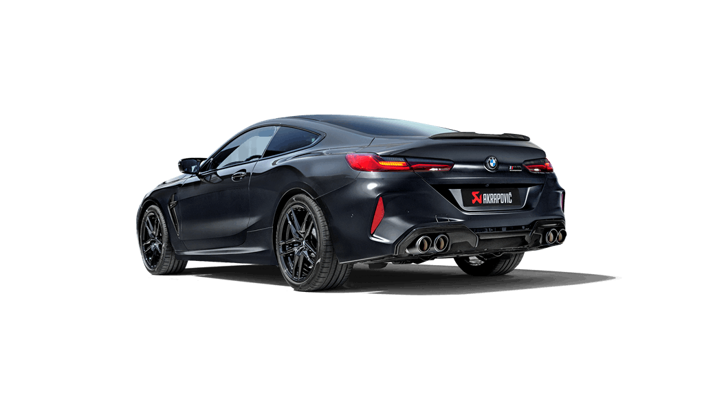 Akrapovic BMW F91 F92 Titanium Exhaust Slip-On Line OPF GPF 2020 (M8 & M8 Competition) ML Performance UK