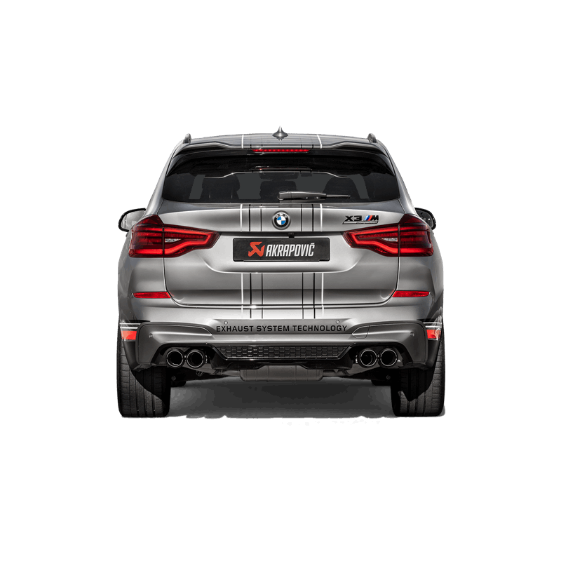 Akrapovic BMW F97 F98 Competition OPF/GPF Titanium Slip-On Line Exhaust (X3 M & X4 M) - ML Performance UK