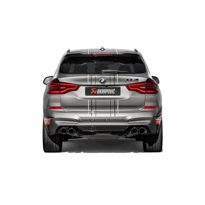 Akrapovic BMW F97 F98 Competition OPF/GPF Titanium Slip-On Line Exhaust (X3 M & X4 M) - ML Performance UK