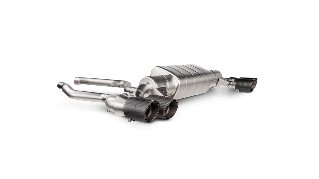 Akrapovic BMW G20 G21 M340i Slip-On Line Titanium OPF GPF Back Exhaust - ML Performance UK