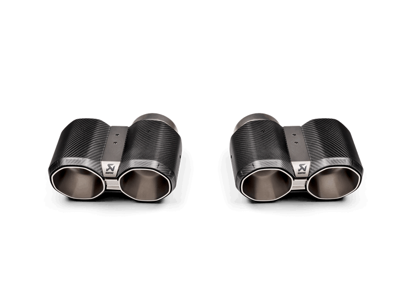 Akrapovic BMW G80 G82 Matte Carbon Tail Pipe Set (M3, M3 Competition, M4 & M4 Competition) - ML Performance UK