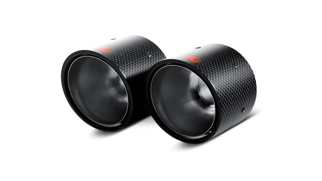 Akrapovic MINI R56 R57 R58 R59 Tail Pipe Set (Cooper S, Cooper S Coupe, Cooper S Roadster & JCW) - ML Performance UK