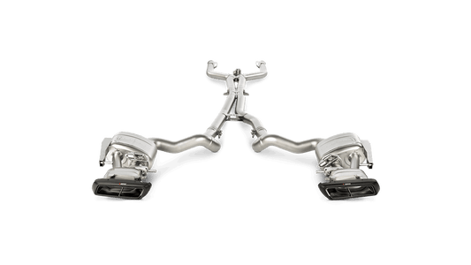 Akrapovic Mercedes-Benz C205 S205 W205 Titanium Evolution Link Pipe Set (C63 AMG & C63 S AMG) - ML Performance UK