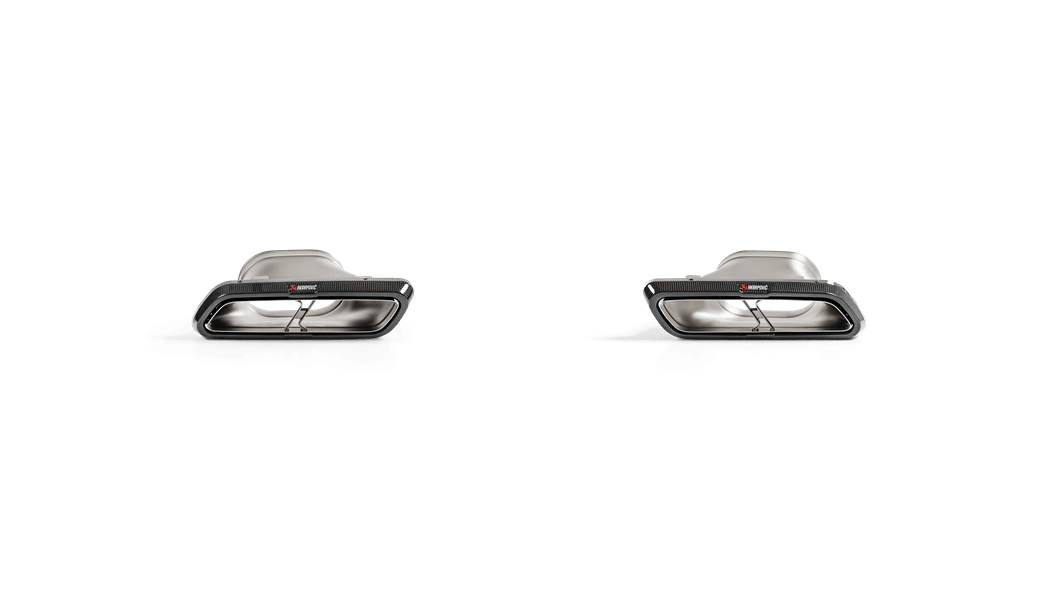 Akrapovic Mercedes-Benz W213 S213 E 63 AMG Carbon Tail Pipe Set - ML Performance UK