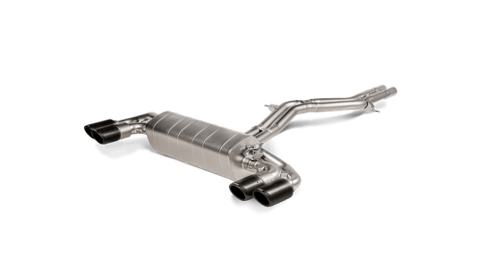Akrapovič Porsche 536 Cayenne Turbo Evolution Line Titanium Exhaust System (Cayenne Turbo, Cayenne Coupe Turbo, Cayenne Turbo S E-Hybrid, Cayenne Coupe Turbo S E-Hybrid) - ML Performance UK