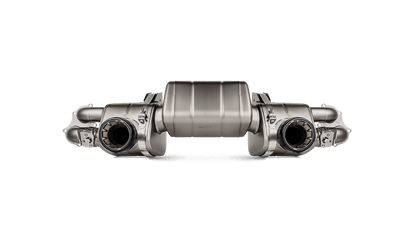 Akrapovič Porsche 718 Slip-On Line Titanium Exhaust System (Cayman GT4 & Boxster Spyder) - ML Performance UK