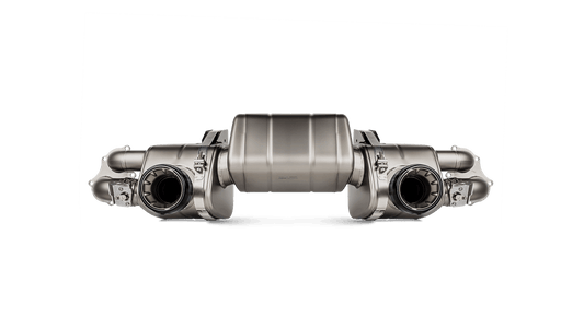 Akrapovič Porsche 718 Slip-On Line Titanium Exhaust System (Cayman GT4 & Boxster Spyder) - ML Performance UK