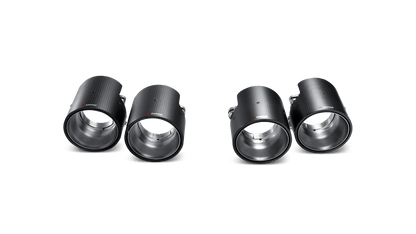 Akrapovič Porsche 958 Cayenne Carbon Tail Pipe Set (Inc. Cayenne, S, GTS & Turbo) - ML Performance UK