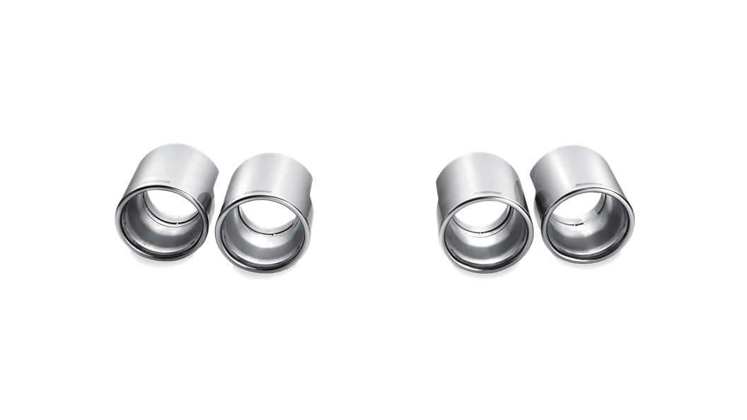 Akrapovič Porsche 958 Cayenne Titanium Tail Pipe Set (Inc. Cayenne, Cayenne S, Cayenne S Diesel & Cayenne Turbo S) - ML Performance UK
