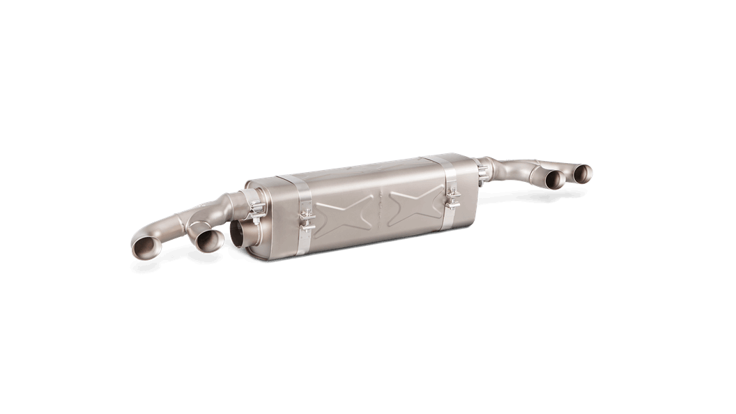 Akrapovič Porsche 991.2 911 Turbo Slip-On Line Titanium Exhaust System (911 Turbo & Turbo S) - ML Performance UK