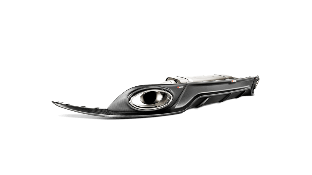 Akrapovič Porsche 991 911 Turbo Rear Carbon Fibre Diffuser - ML Performance UK