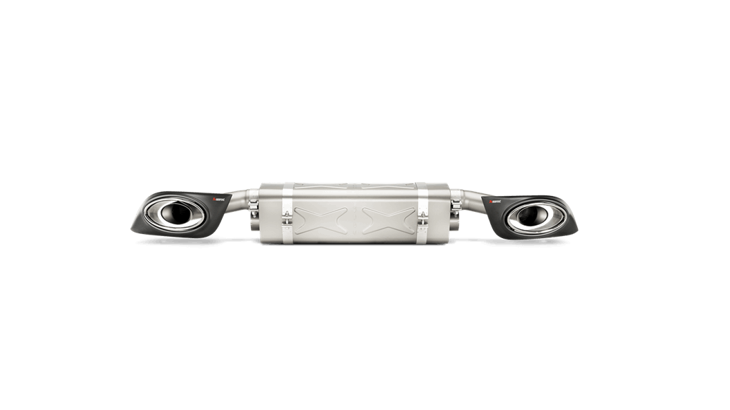 Akrapovič Porsche 991 911 Turbo Slip-On Line Titanium Exhaust System (911 Turbo & 911 Turbo S) - ML Performance UK