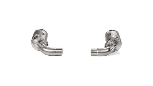Akrapovič Porsche 992 911 Stainless Steel Catalytic Link Pipe Set (Inc. Carrera, Carrera S, Carrera Cabriolet S & Carrera Cabriolet 4S) - ML Performance UK