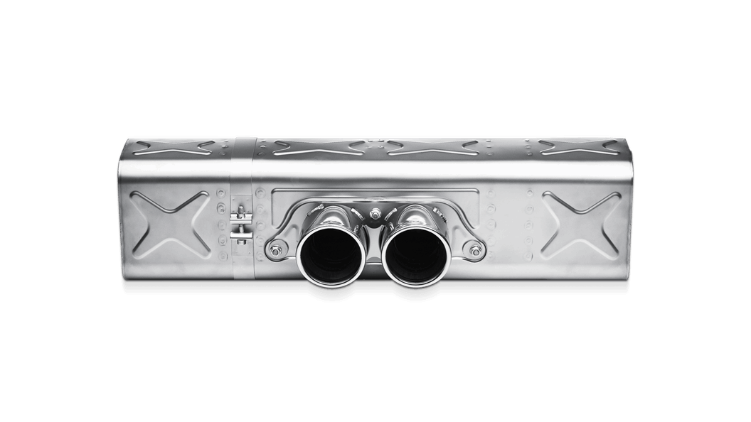Akrapovič Porsche 997 997 FL 991 911 Slip-On Line Titanium Exhaust Muffler (911 GT3 & 911 GT3 RS) - ML Performance UK