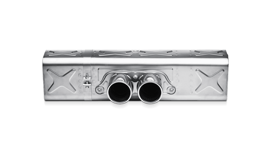 Akrapovič Porsche 997 997 FL 991 911 Slip-On Line Titanium Exhaust Muffler (911 GT3 & 911 GT3 RS) - ML Performance UK