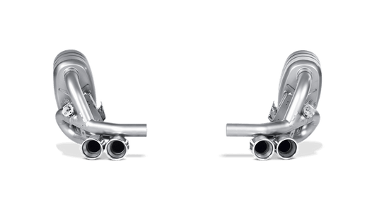 Akrapovič Porsche 997 DFI 911 Slip-On Line Titanium Exhaust System (Inc. Carrera S, Carrera GTS, Cabriolet 4 & Targa 4S) - ML Performance UK