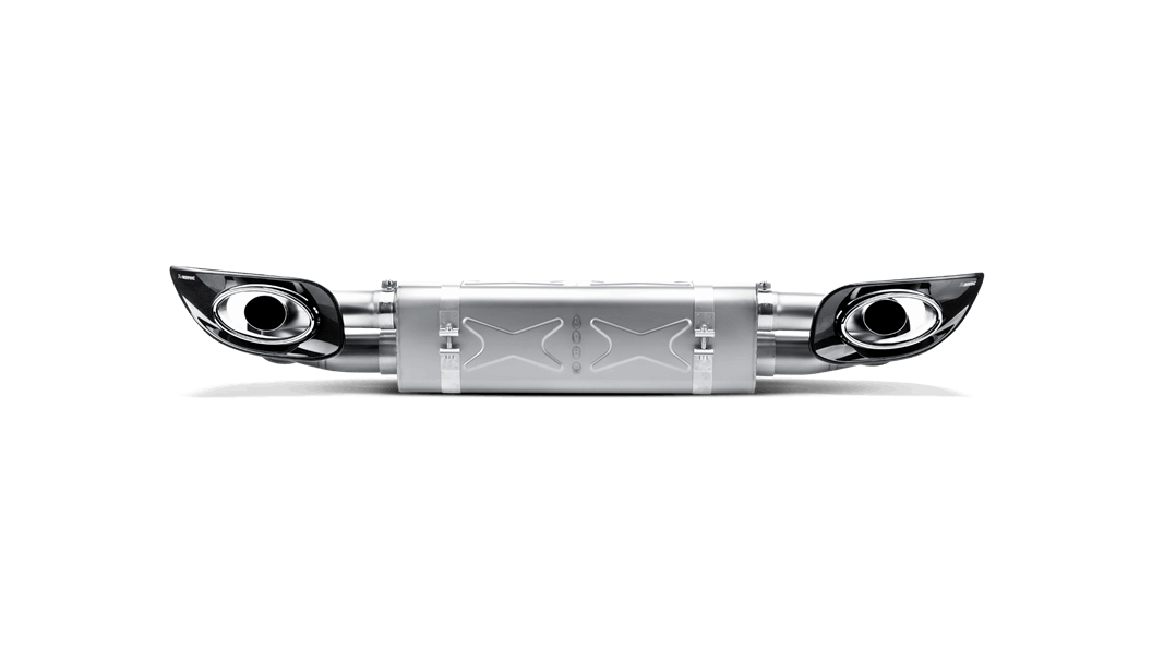Akrapovič Porsche 997 FL 911 Turbo Slip-On Line Titanium Exhaust (911 Turbo & 911 Turbo S) - ML Performance UK