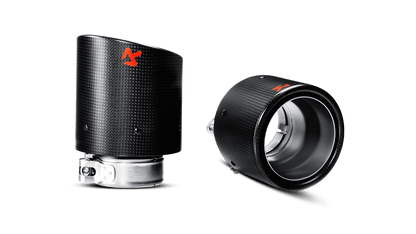 Akrapovic VW MK6 Golf Carbon Tail Pipe Set (Golf TSI, Golf GTD & Golf GTI) - ML Performance UK