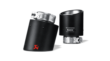 Akrapovic VW MK6 Golf Carbon Tail Pipe Set (Golf TSI, Golf GTD & Golf GTI) - ML Performance UK
