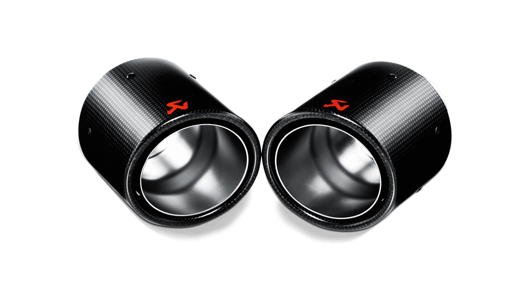 Akrapovic VW MK6 Golf Carbon Tail Pipe Set (Golf TSI, Golf GTD & Golf GTI) - ML Performance UK