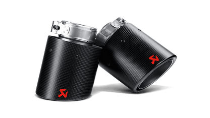 Akrapovic VW MK6 Golf Carbon Tail Pipe Set (Golf TSI, Golf GTD & Golf GTI) - ML Performance UK