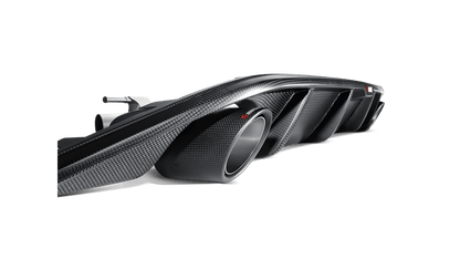 Akrapovic VW MK7 Golf GTI Rear Carbon Fibre Diffuser - ML Performance UK
