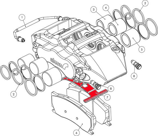 Alcon SSA4497X623 Replacement Anti-Rattle Clip