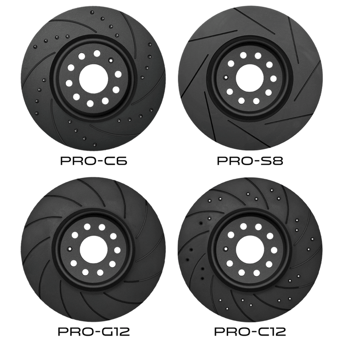 Probite PFPD0735 Performance discs | Fronts | 284mm dia | Vented