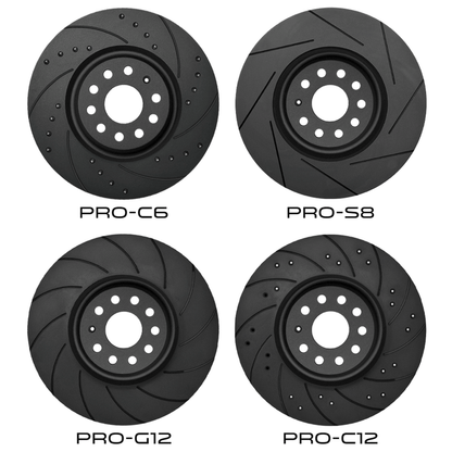 Probite PFPD0735 Performance discs | Fronts | 284mm dia | Vented