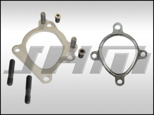 JHM JHM-RS6UDPFBO Downpipe Flange-Adapter-Bolt On (PAIR) for RS6 or RS6-R Turbos to Use K03-K04 Downpipes