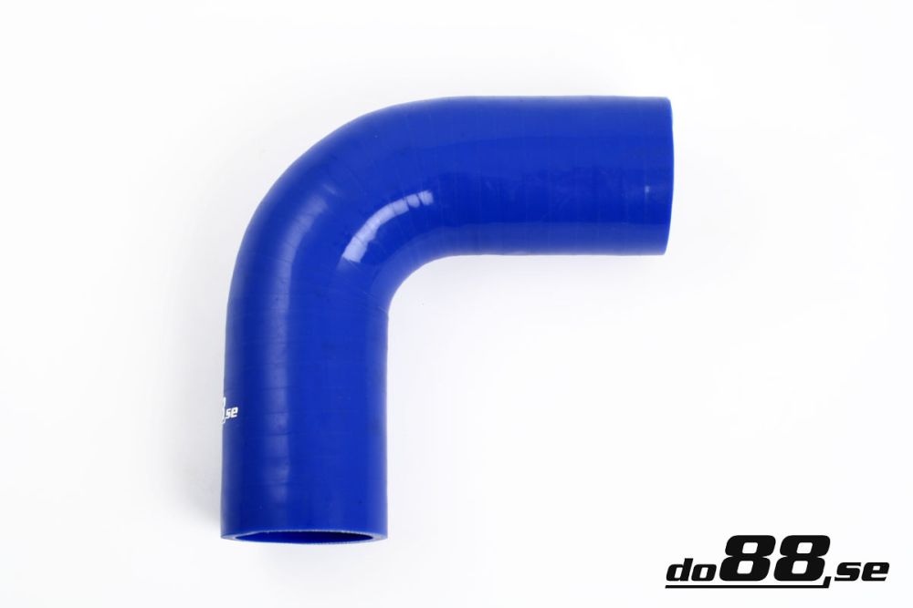 DO88 B90G57 Silicone Hose Blue 90 degree 2,25'' (57mm)
