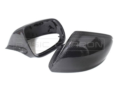 Basic Carbon Audi Gloss Carbon Fibre Mirror Covers (Q5, SQ5 & Q7) -ML Performance UK