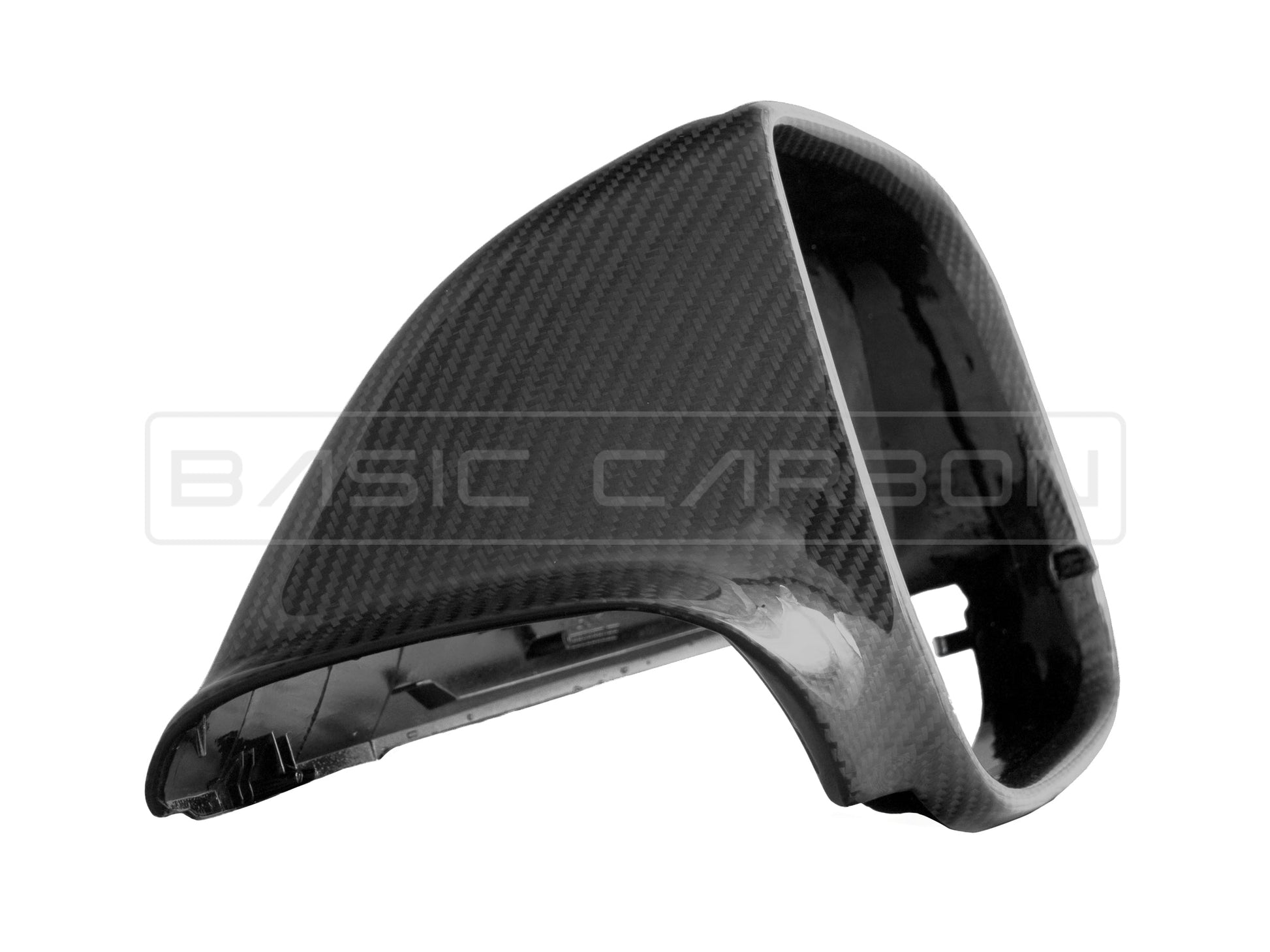 Basic Carbon Audi Gloss Carbon Fibre Mirror Covers (Q5, SQ5 & Q7) -ML Performance UK