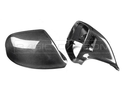 Basic Carbon Audi Gloss Carbon Fibre Mirror Covers (Q5, SQ5 & Q7) -ML Performance UK