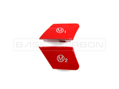 Basic Carbon BMW F06 F10 F80 F82 F85 F87 M1 M2 Steering Wheel Buttons (Inc. M2, M3, M4 & X6 M) - ML Performance UK