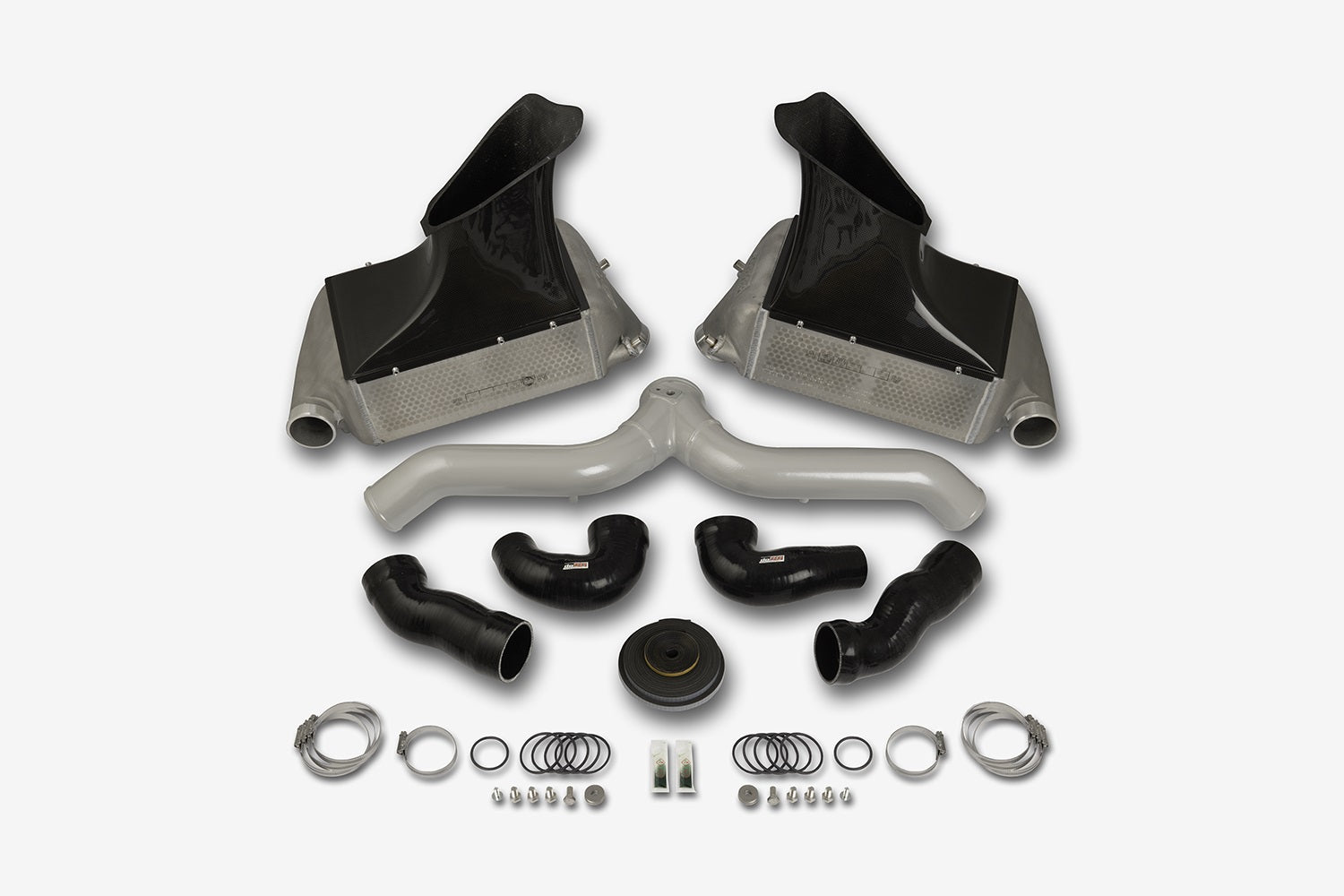 DO88 BIG-140SI BigPack Porsche 911 Turbo (997.1) Silver Pipe