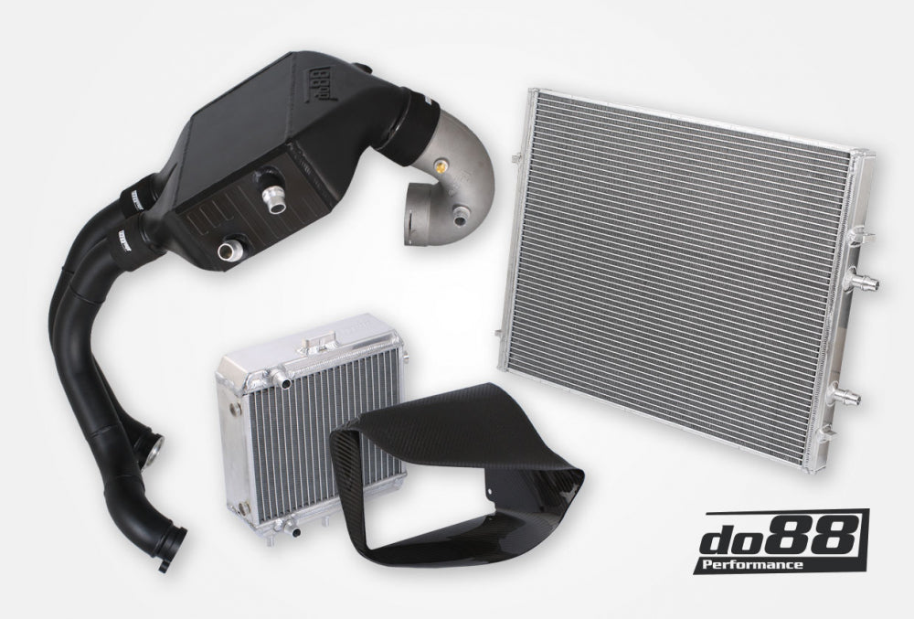 DO88 BIG-250-WC-SS BigPack BMW F8X M3 M4, Intercooler + Pipes + Radiators