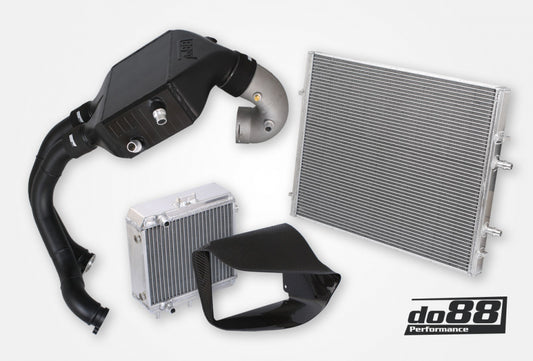 DO88 BIG-250-WC-SS BigPack BMW F8X M3 M4, Intercooler + Pipes + Radiators