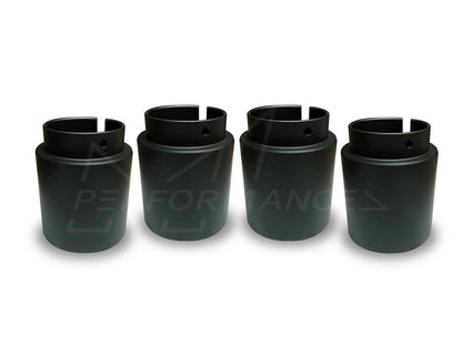 BMS BMW F10 F12 F13 Billet 3.75" Straight Cut Exhaust Tips (M5 & M6)